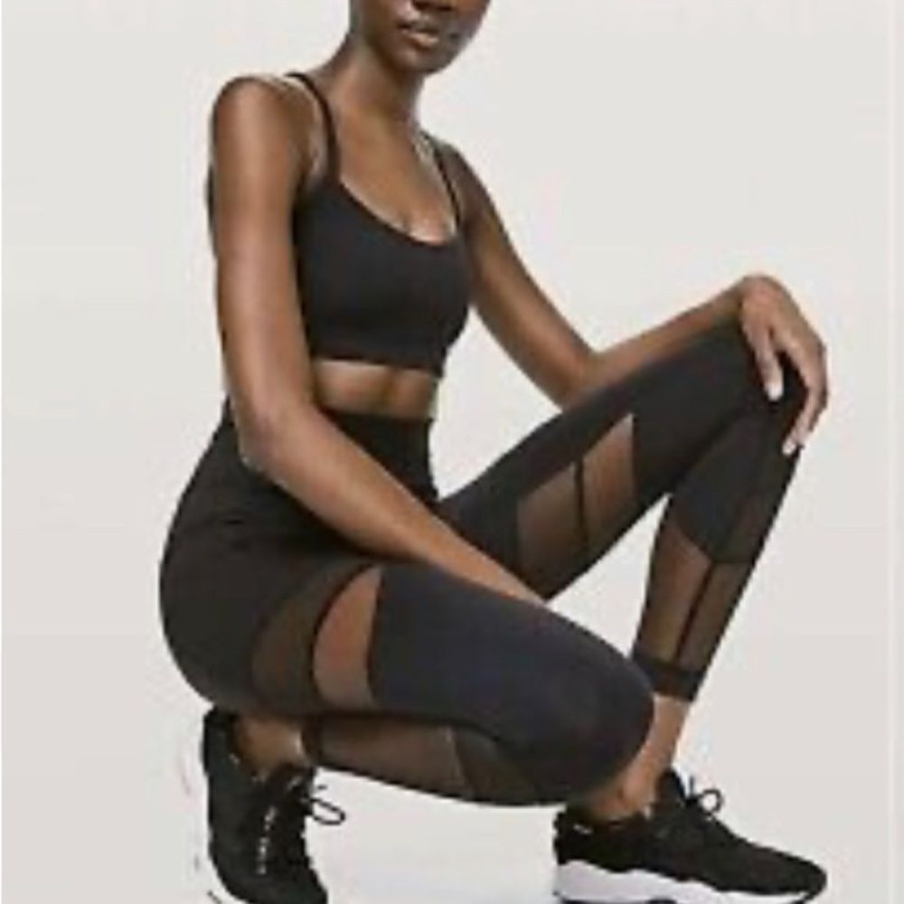 Lululemon Black Forget The Sweat Tight Size 2 C34
